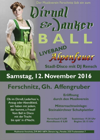 Dirndl &amp; Janker Ball / Gewinnspiel